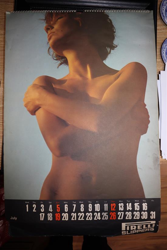 A 1964 Pirelli calendar photographs by Robert Freeman